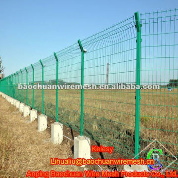 PVC coating temporary fence hire